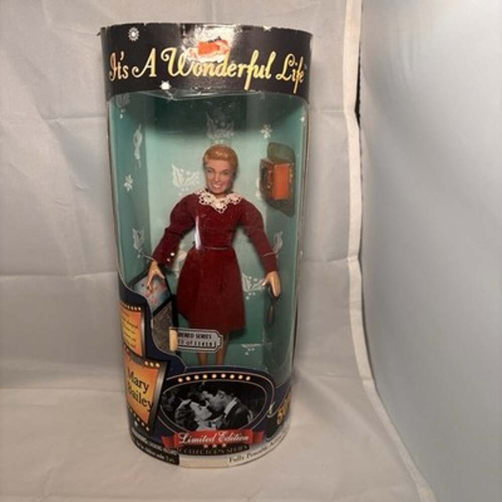 It’s A Wonderful Life Mary Bailey Doll 1997 Target Exclusive Limited Edition